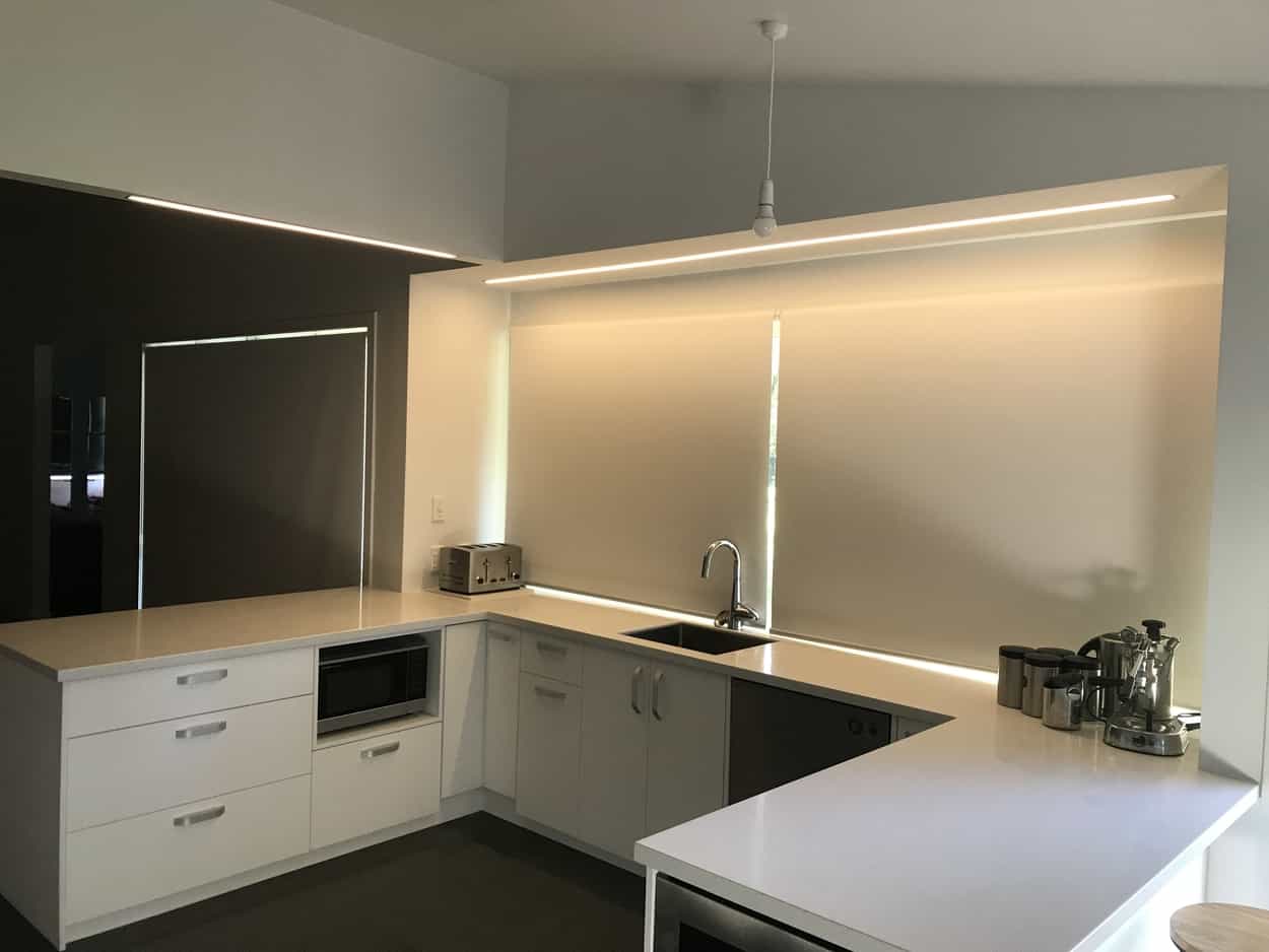 Retro fitted (dimmable) recessed LED lighting